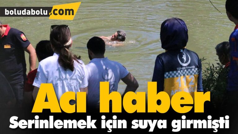 ORTAOKUL ÖĞRENCİSİ BOĞULDU