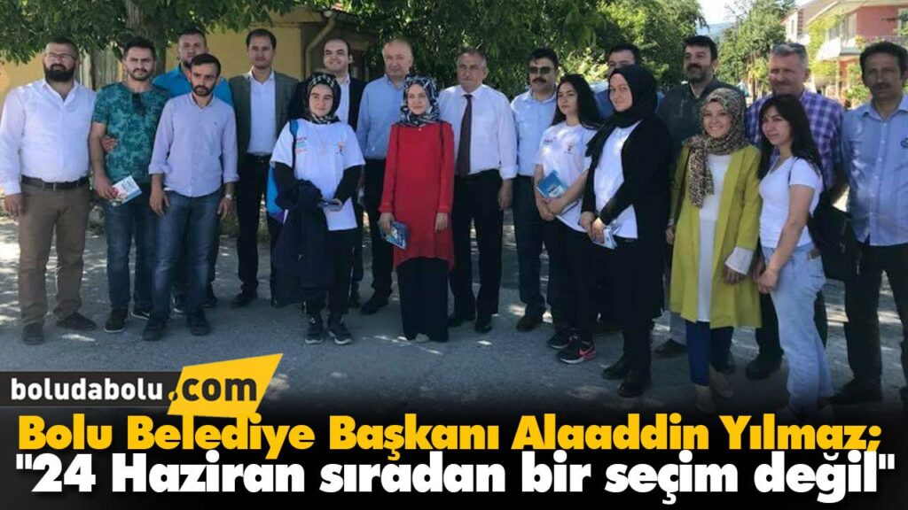 “24 Haziran sıradan bir seçim değil” “24 Haziran sıradan bir seçim değil”