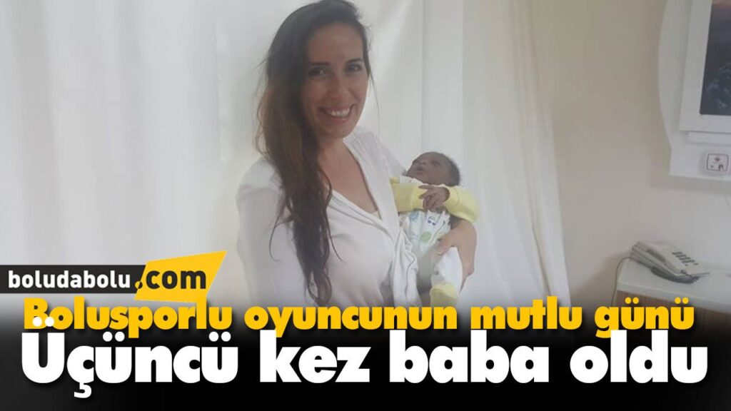 Bolusporlu oyuncunun mutlu günü Bolusporlu oyuncunun mutlu günü