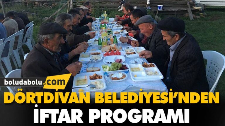 HER GÜN FARKLI BİR MAHALLEDE İFTAR VERİYORLAR