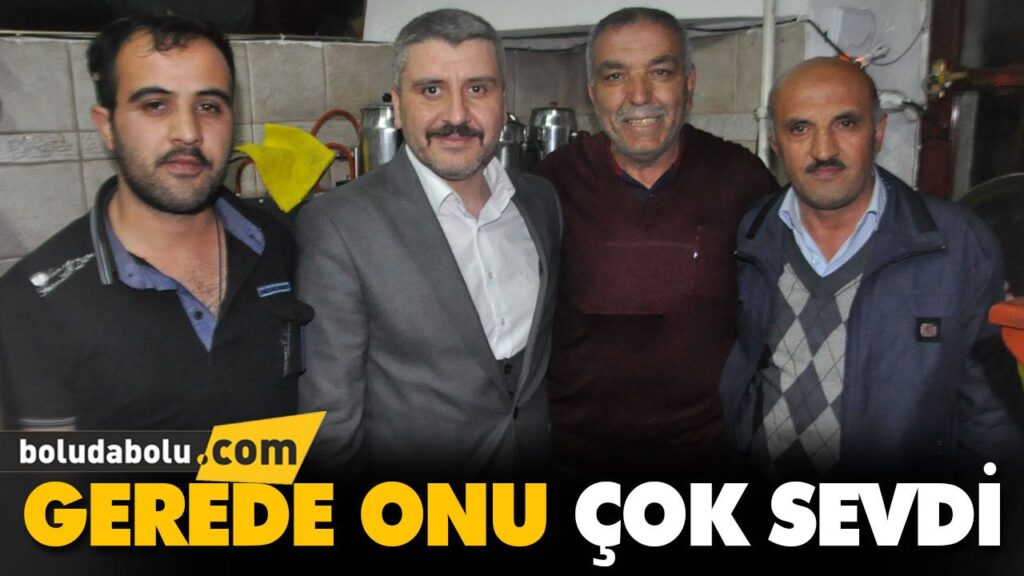 GEREDE’DE EVCİL’E SEVGİ SELİ