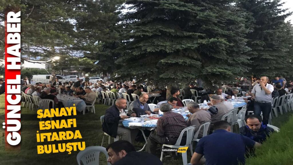 Bolu Sanayi Sitesinde, Sanayi Site yönetimi iftar