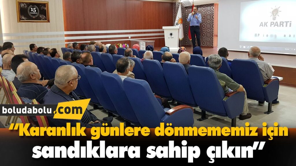 Doğanay’dan Sandık Başkanlarına çağrı; Doğanay’dan Sandık Başkanlarına çağrı;