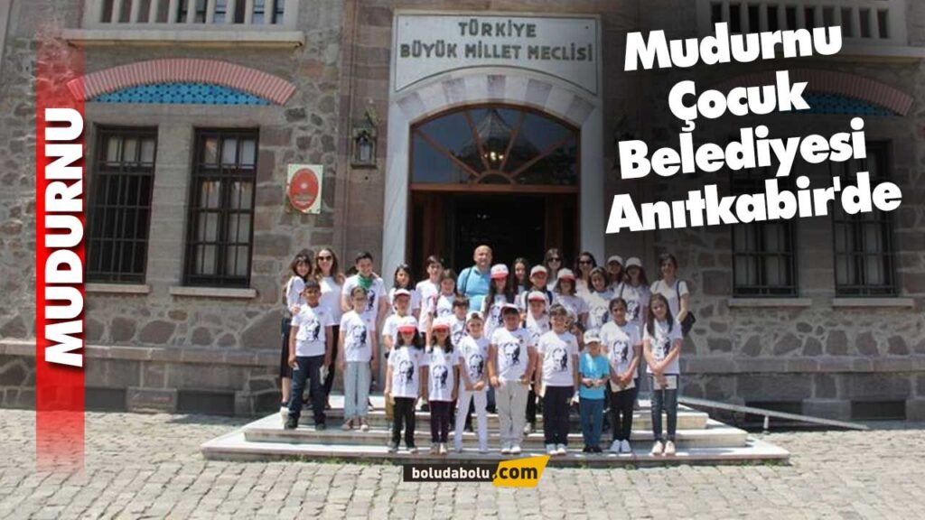Mudurnu Çocuk Belediyesi Anıtkabir’de Mudurnu Çocuk Belediyesi Anıtkabir’de