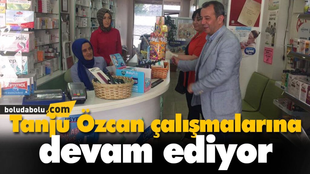 Özcan çalışmalarına devam ediyor Özcan çalışmalarına devam ediyor