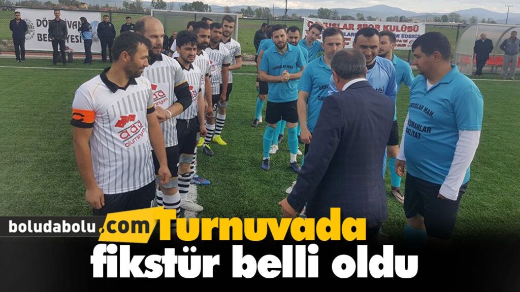 Turnuvada fikstür belli oldu Turnuvada fikstür belli oldu