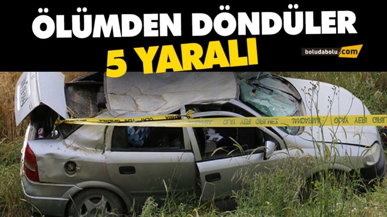 ÖLÜMDEN DÖNDÜLER