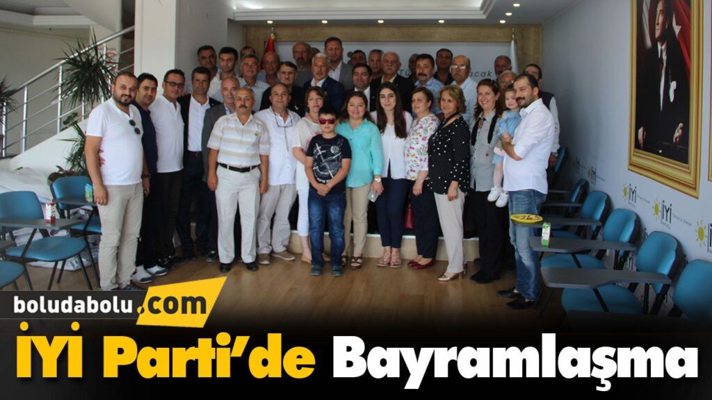 İYİ Parti’de Bayramlaşma