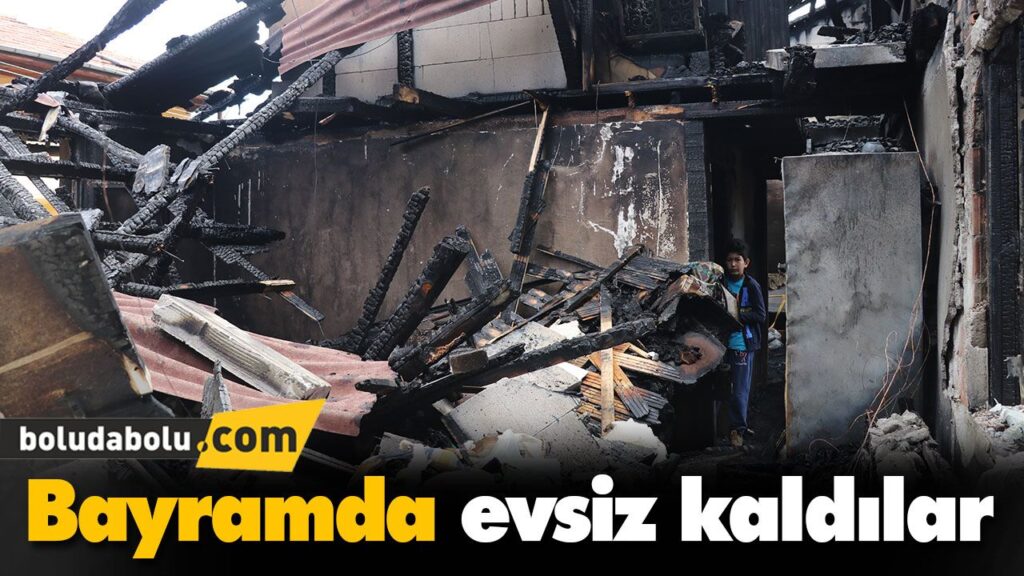 Bayramda evsiz kaldılar Bayramda evsiz kaldılar