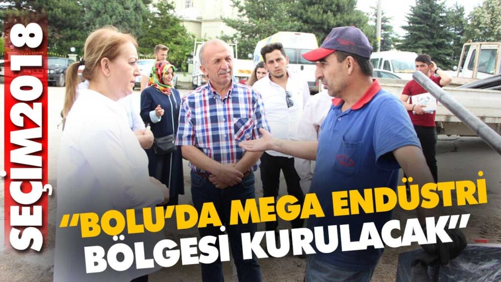 “BOLU’DA MEGA ENDÜSTRİ BÖLGESİ KURULACAK” “BOLU’DA MEGA ENDÜSTRİ BÖLGESİ KURULACAK”