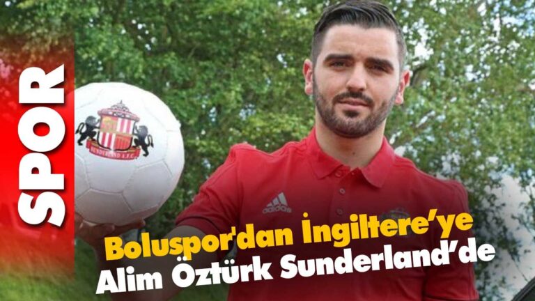 Boluspor’dan İngiltere’ye