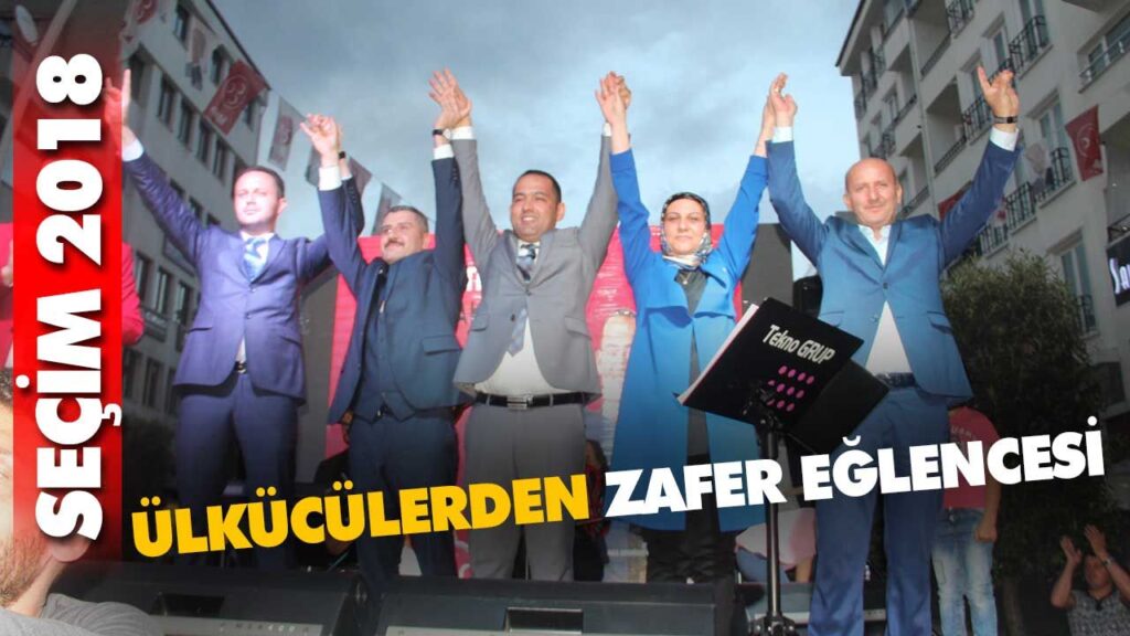 ÜLKÜCÜLERDEN ZAFER EĞLENCESİ ÜLKÜCÜLERDEN ZAFER EĞLENCESİ