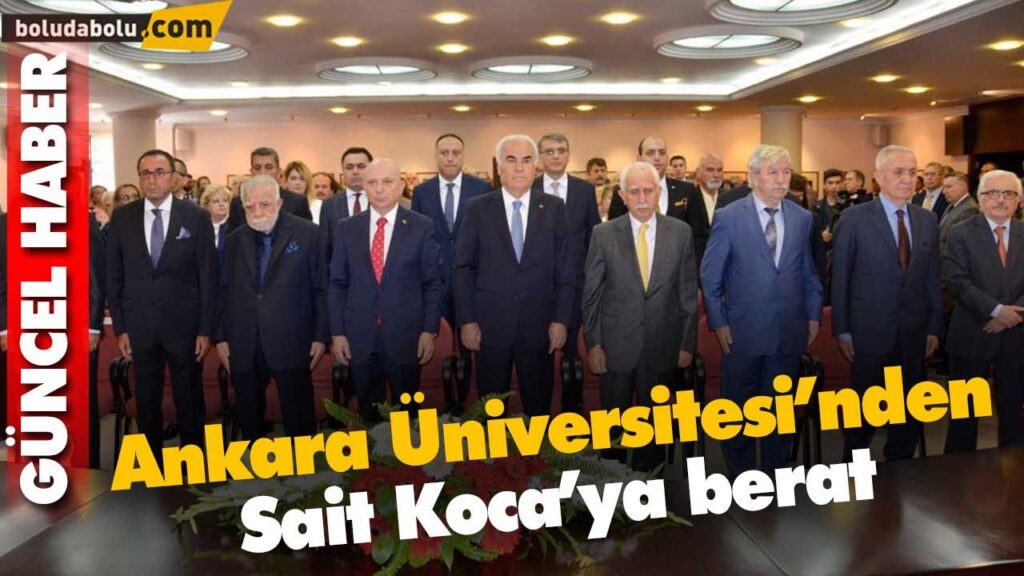 Ankara Üniversitesi’nden Sait Koca’ya berat Ankara Üniversitesi’nden Sait Koca’ya berat