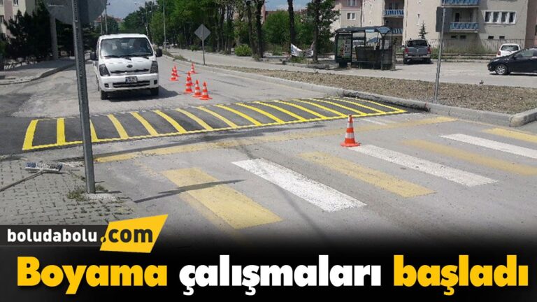 Boyama çalışmaları başladı