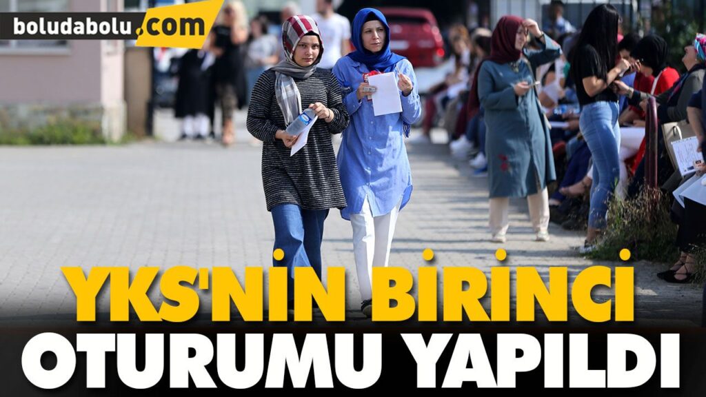 YKS’NİN BİRİNCİ OTURUMU YAPILDI YKS’NİN BİRİNCİ OTURUMU YAPILDI