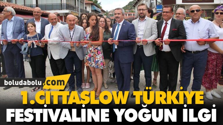 1.CİTTASLOW TÜRKİYE FESTİVALİNE YOĞUN İLGİ