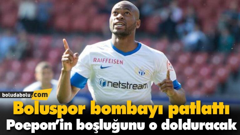 Boluspor bombayı patlattı