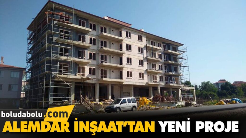 ALEMDAR İNŞAAT’TAN YENİ PROJE ALEMDAR İNŞAAT’TAN YENİ PROJE
