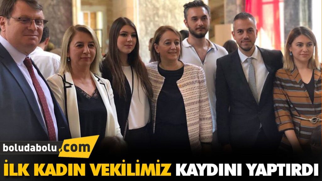 İLK KADIN VEKİLİMİZ KAYDINI YAPTIRDI İLK KADIN VEKİLİMİZ KAYDINI YAPTIRDI
