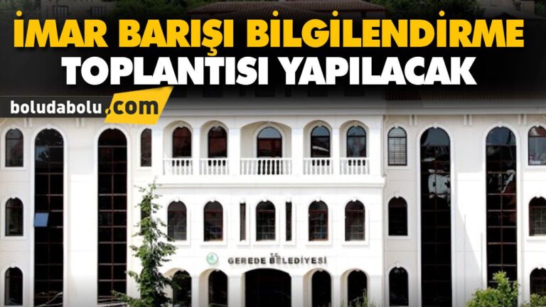 TOPLANTI 11 TEMMUZ’DA