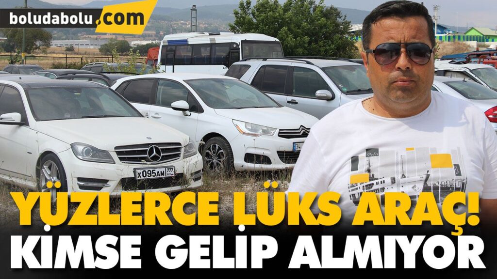 YÜZLERCE LÜKS ARAÇ YEDİEMİN OTOPARKINDA ÇÜRÜYOR YÜZLERCE LÜKS ARAÇ YEDİEMİN OTOPARKINDA ÇÜRÜYOR