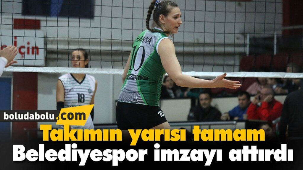 Belediyespor imzayı attırdı Belediyespor imzayı attırdı