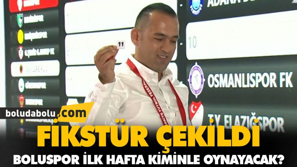 Fikstür çekildi
