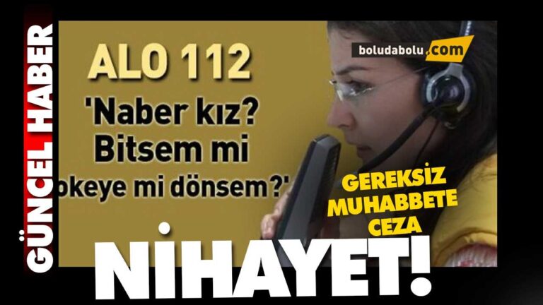 112 Acil Çağrı Merkezi BOLU