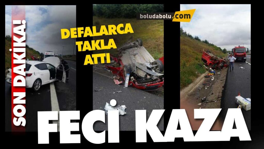 BOLU KAZA… BOLU KAZA…