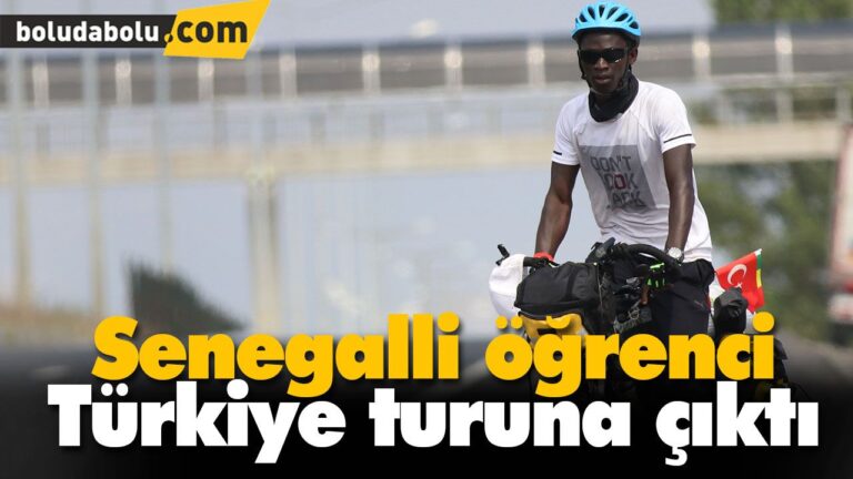 Senegalli öğrenci Türkiye turuna çıktı