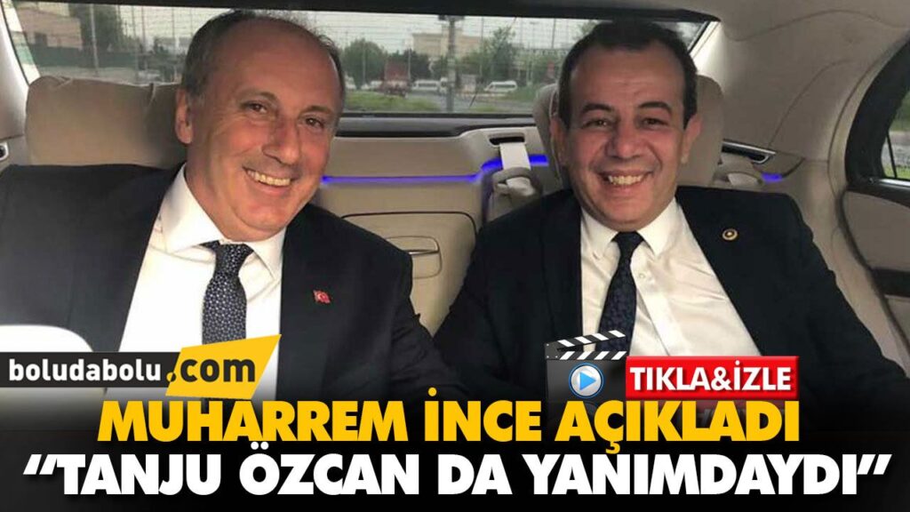 “TANJU ÖZCAN DA YANIMDAYDI” “TANJU ÖZCAN DA YANIMDAYDI”