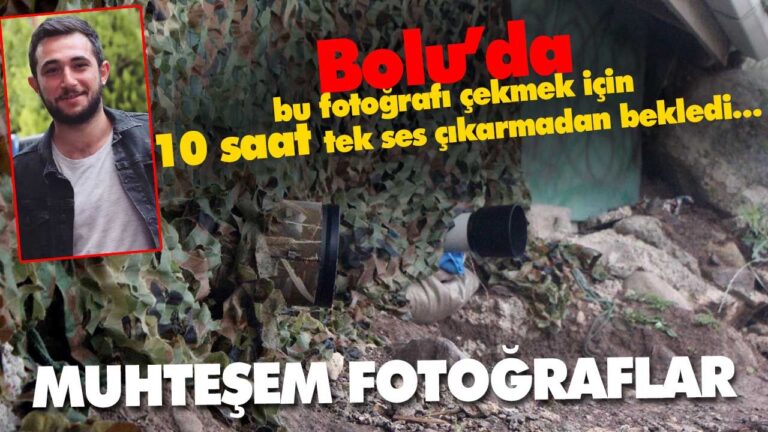 BOLU’DAN MUHTEŞEM FOTOĞRAFLAR