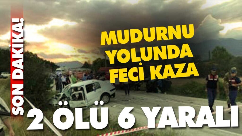 MUDURNU YOLUNDA FECİ KAZA MUDURNU YOLUNDA FECİ KAZA