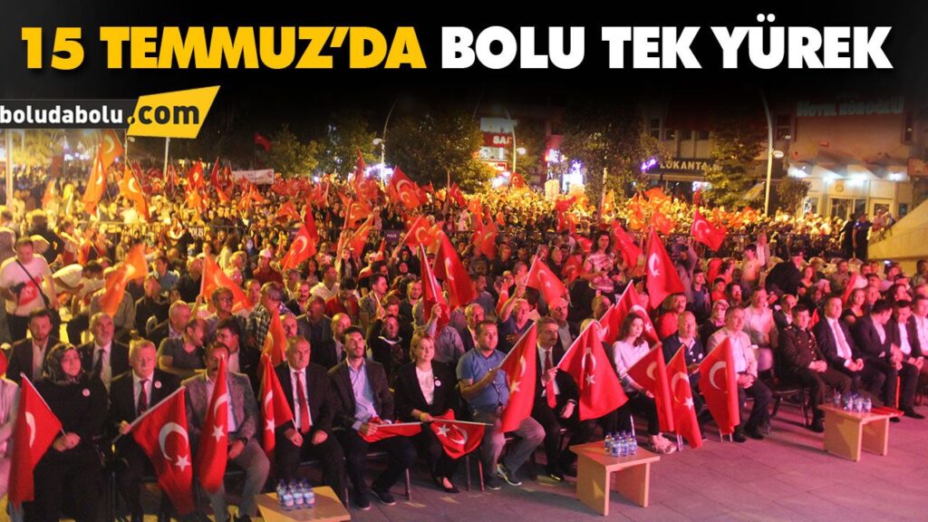 BOLULULAR MEYDANLARI DOLDURDU BOLULULAR MEYDANLARI DOLDURDU