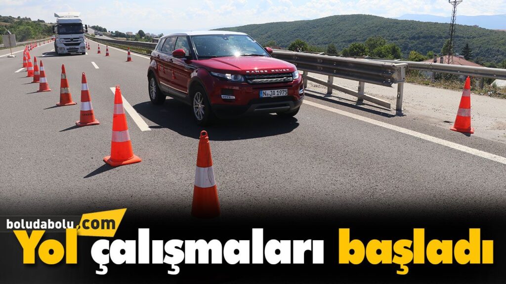 Yol çalışmaları başladı Yol çalışmaları başladı