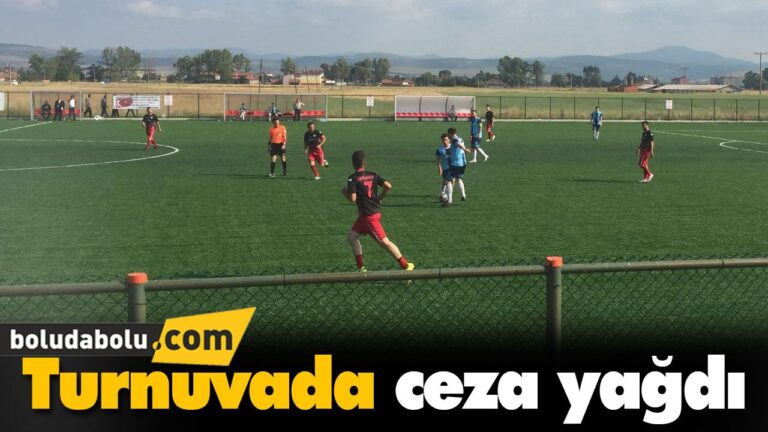 Turnuvada ceza yağdı
