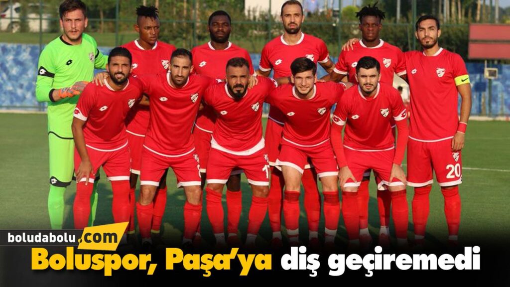 Boluspor, Paşa’ya diş geçiremedi Boluspor, Paşa’ya diş geçiremedi