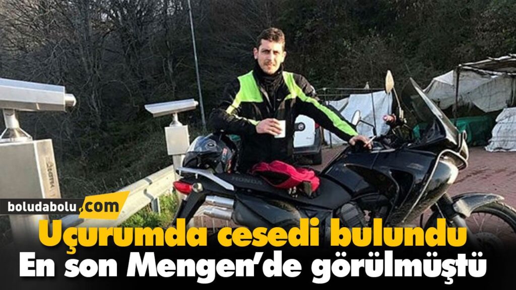 Uçurumda cesedi bulundu Uçurumda cesedi bulundu