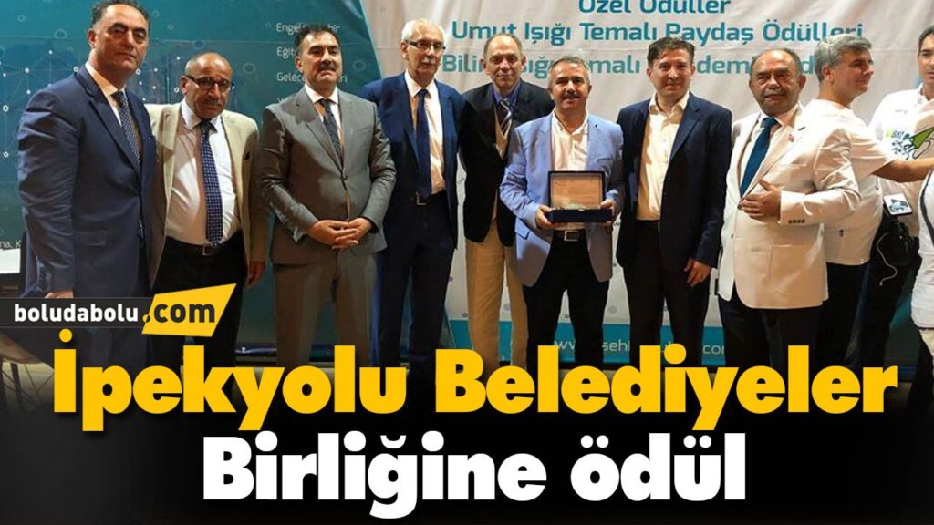İpekyolu Belediyeler Birliğine ödül İpekyolu Belediyeler Birliğine ödül