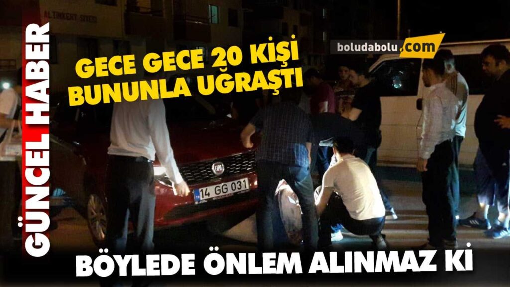 Bidon ve iki duba ile önlem Bidon ve iki duba ile önlem