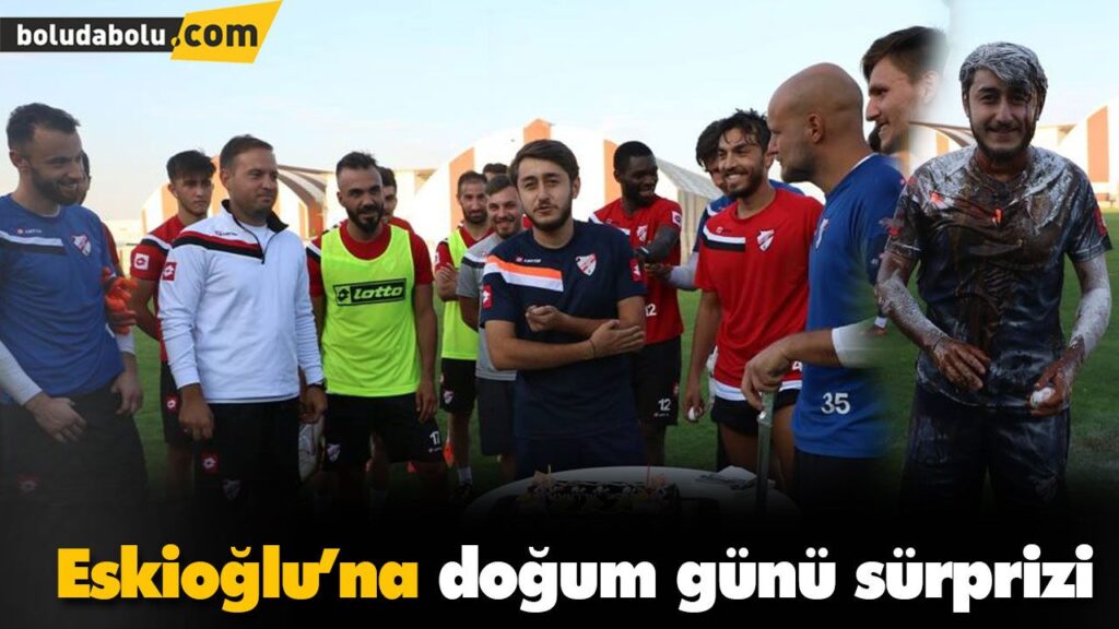 Eskioğlu’na doğum günü sürprizi Eskioğlu’na doğum günü sürprizi