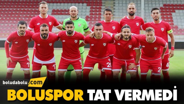 BOLUSPOR TAT VERMEDİ