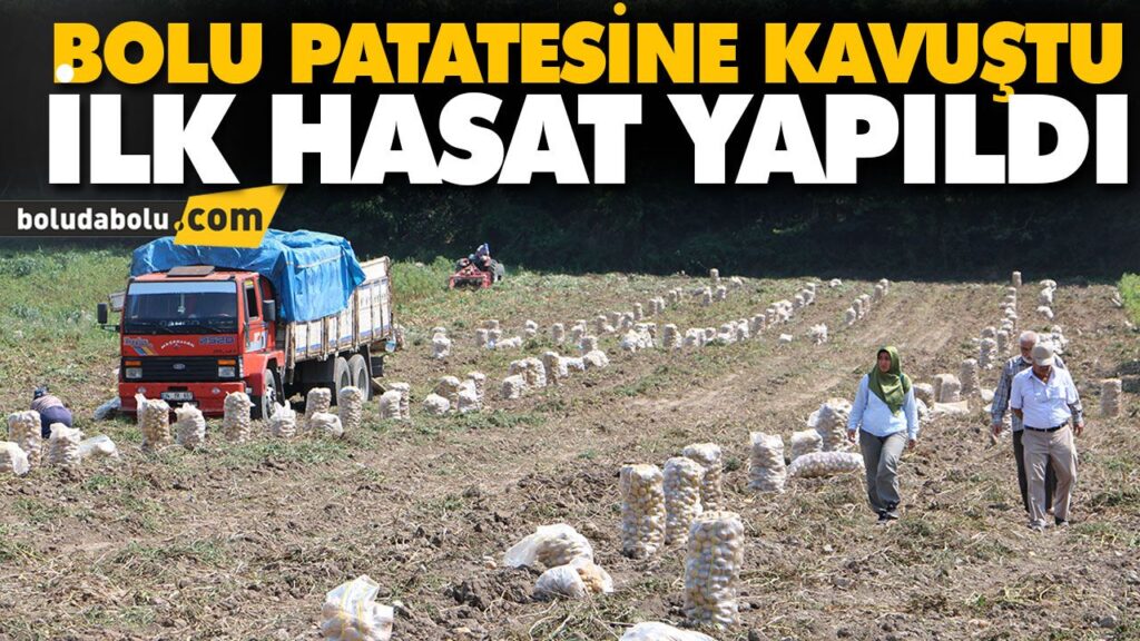 İLK HASAT YAPILDI