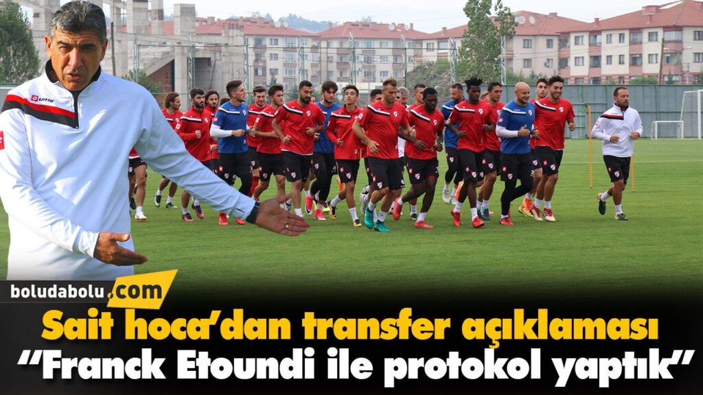 Sait hoca’dan transfer açıklaması Sait hoca’dan transfer açıklaması