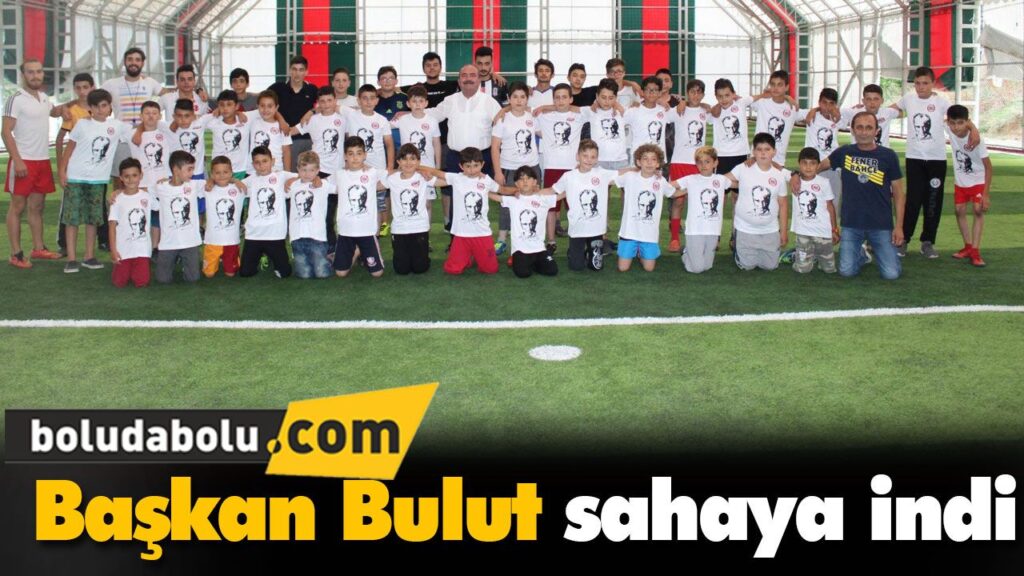 Turhan Bulut’tan Yaz Spor Okuluna ziyaret Turhan Bulut’tan Yaz Spor Okuluna ziyaret