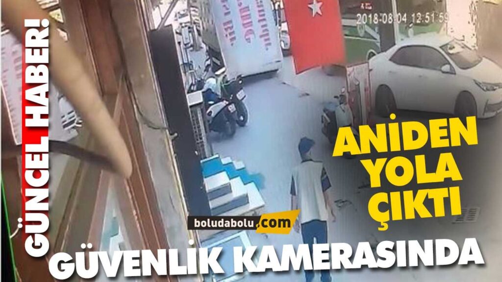 BOLU KAZA GÜVENLİK KAMERASINDA BOLU KAZA GÜVENLİK KAMERASINDA