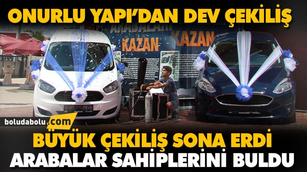 BÜYÜK ÇEKİLİŞ SONA ERDİ