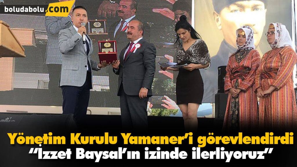 Yönetim kurulu Yamaner’i görevlendirdi Yönetim kurulu Yamaner’i görevlendirdi