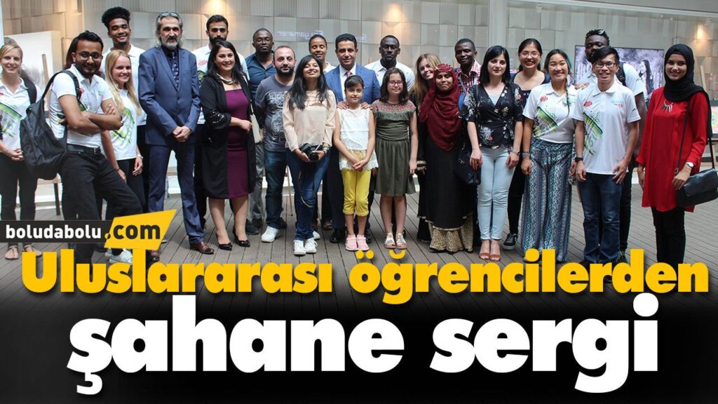 Uluslararası öğrencilerden şahane sergi Uluslararası öğrencilerden şahane sergi
