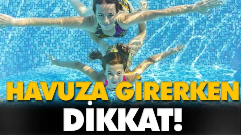 HAVUZDA ENFEKSİYON TEHLİKESİ